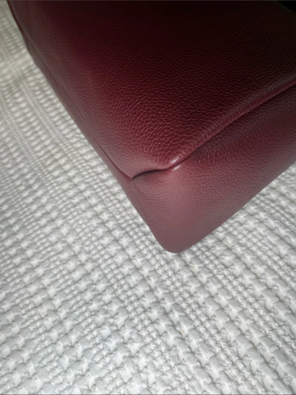 Coach Lola Shoulder Bag in Merlot 🍷✨